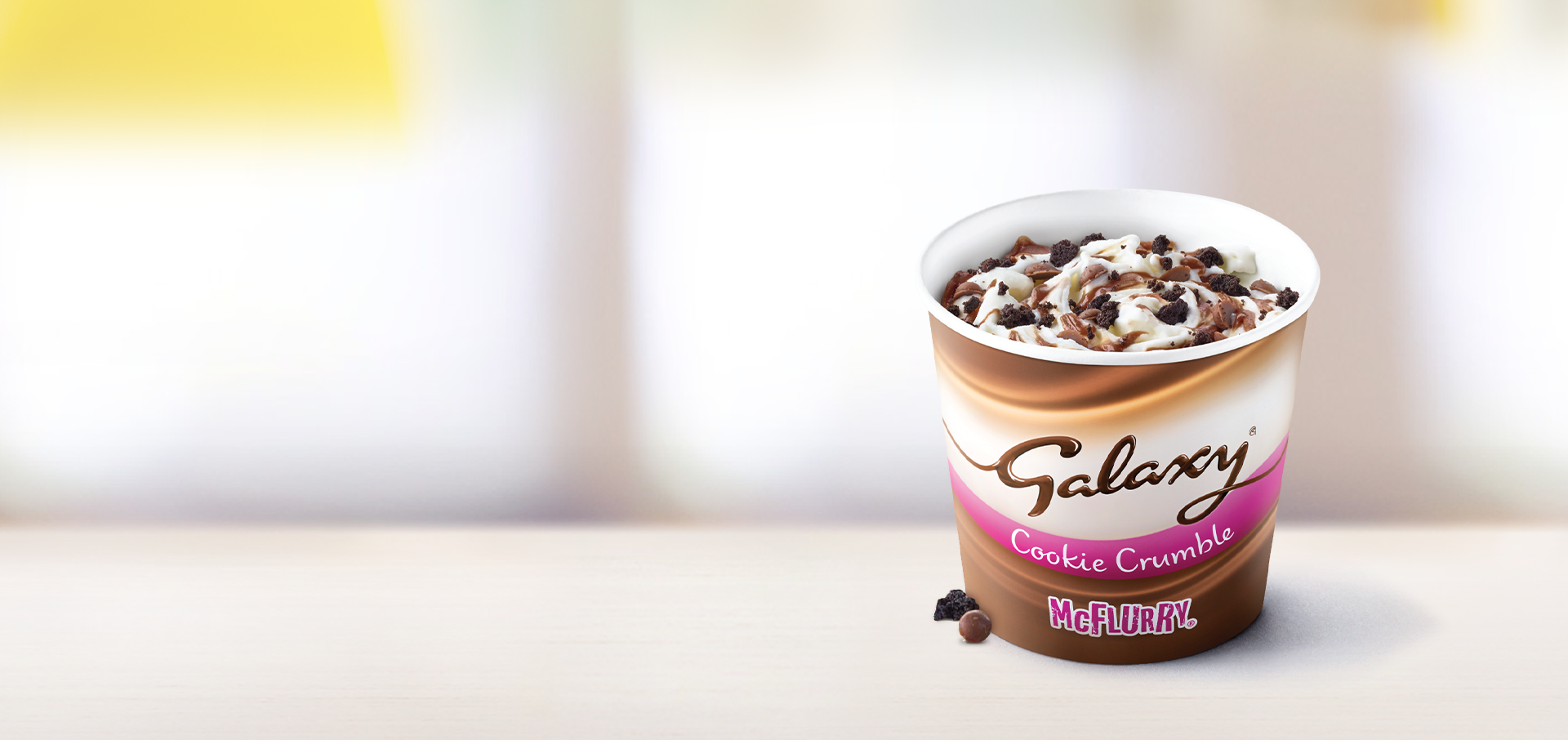 Galaxy® Cookie Crumble McFlurry McDonald's Cyprus