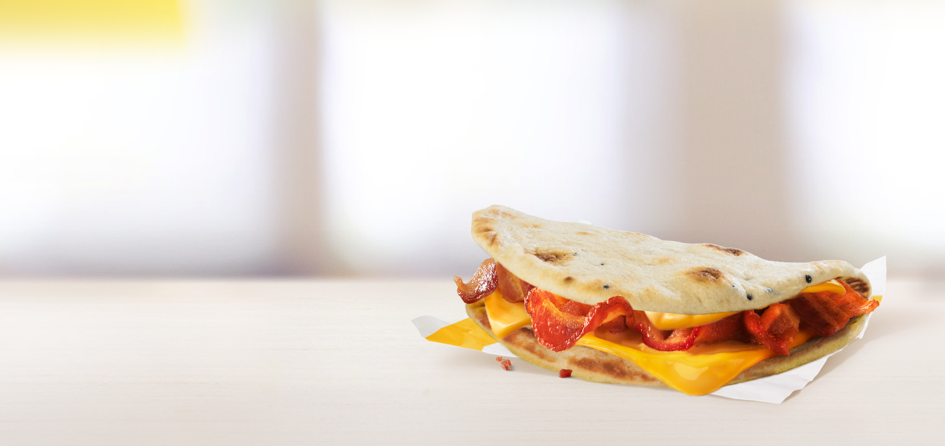 Cheesy Bacon Flatbread McDonald's Cyprus